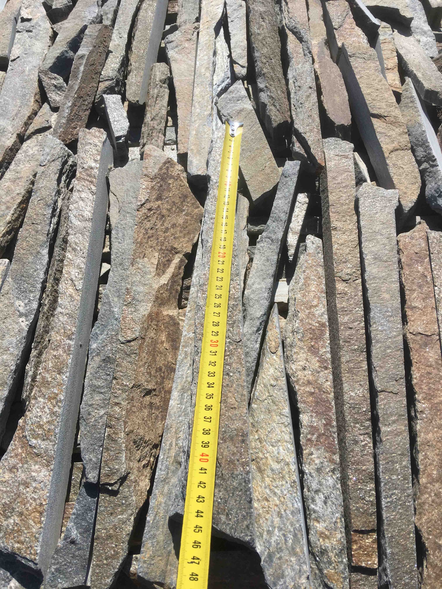 Горбушка златолит мультиколор для облицовки купить в Ступино