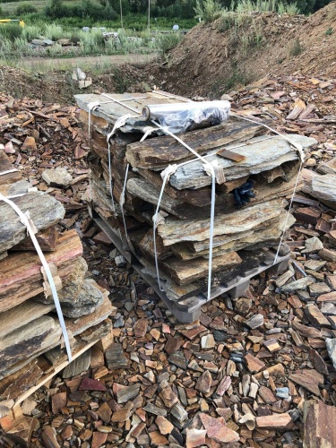 Плитняк кора дерева 50-100мм для пошаговых дорожек купить в Ступино