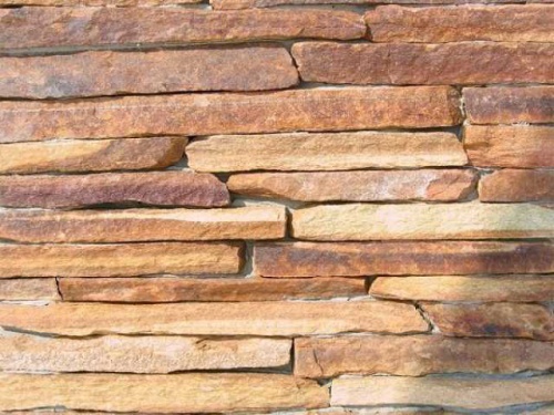 Горбушка златолит золотистый для облицовки купить в Ступино