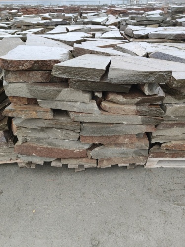 Плитняк песчаник серо-зелёный для мощения 60-65 мм купить в Ступино