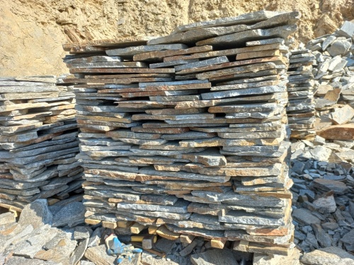 Плитняк серицит облицовочный 10-20мм купить в Ступино